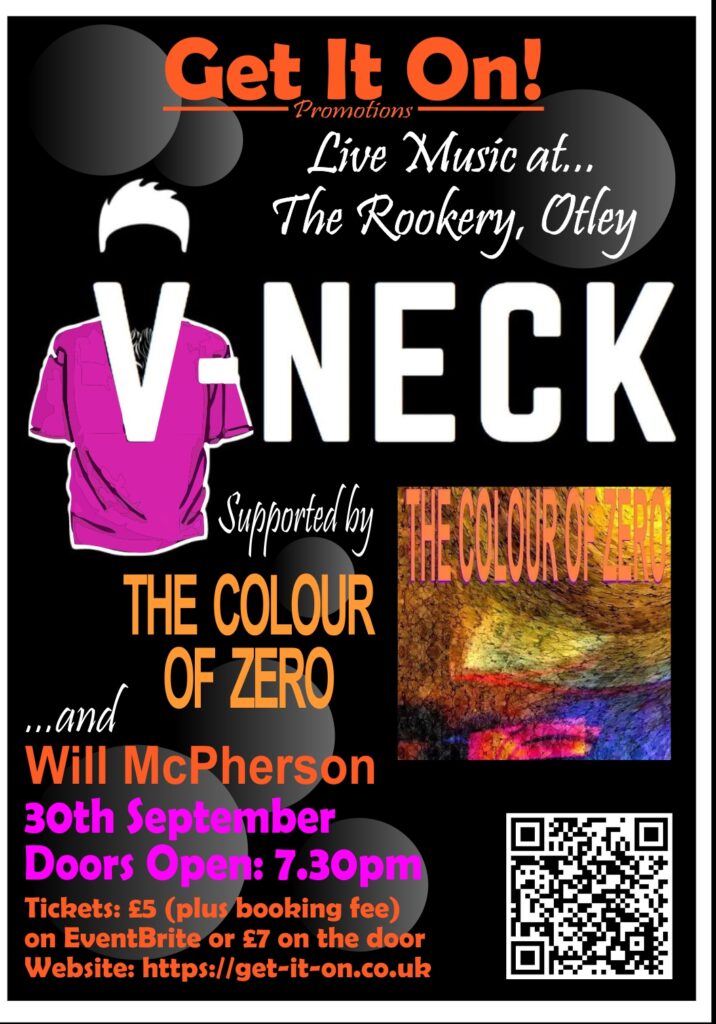 V-Neck supported by The Colour of Zero and Will Mcpherson